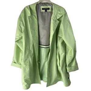 WEATHER TAMER WOMENS POLYESTER COAT WITH HOOD POLYESTER JACKET Size Medium